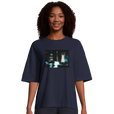 Abundance - "Vibe of Life" T-shirt French Navy 4