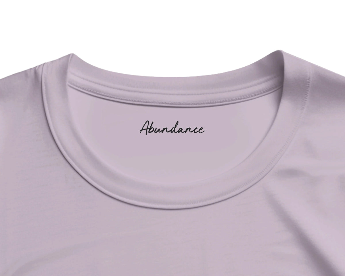 Abundance - "Vibe of Life" T-shirt lilak 2