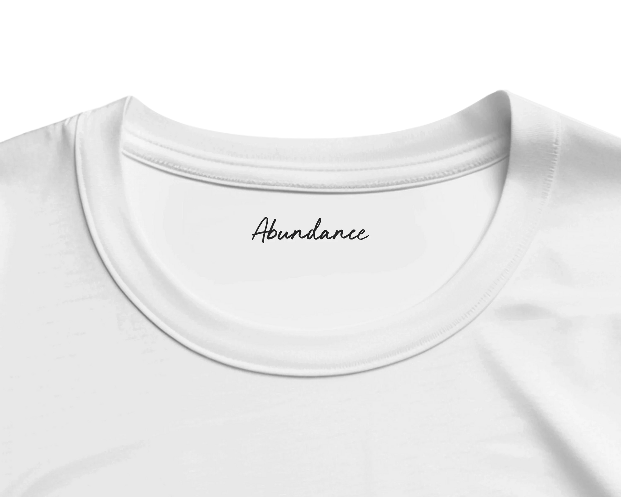 Abundance - "Vibe of Life" T-shirt White 2