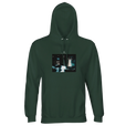 Abundance - "Vibe of Life" Hoodie Bottle Green 1