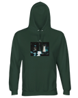 Abundance - "Vibe of Life" Hoodie Bottle Green 1