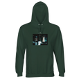Abundance - "Vibe of Life" Hoodie Bottle Green 1