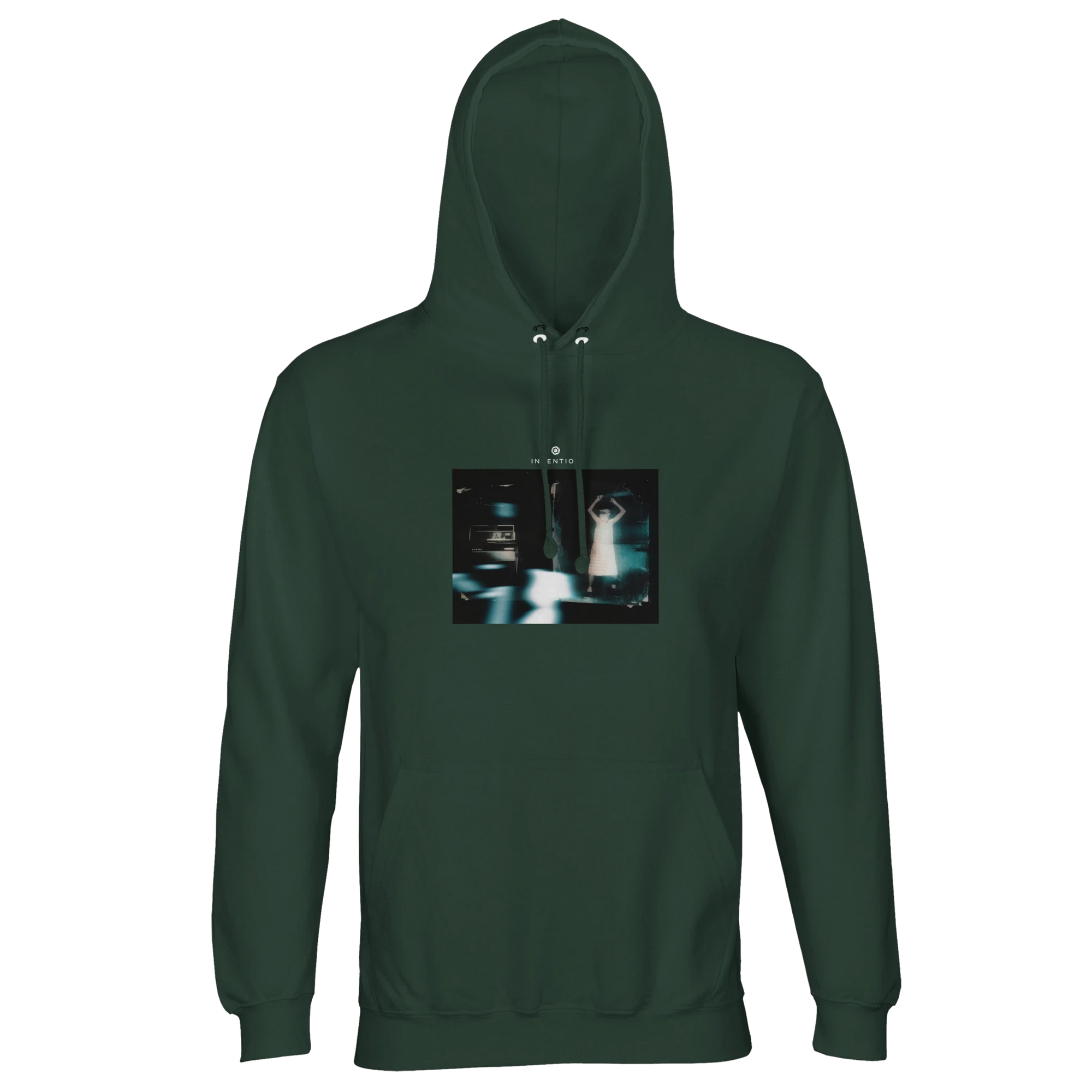 Abundance - "Vibe of Life" Hoodie Bottle Green 1