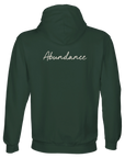 Abundance - "Vibe of Life" Hoodie Bottle Green 2