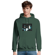 Abundance - "Vibe of Life" Hoodie Bottle Green 3