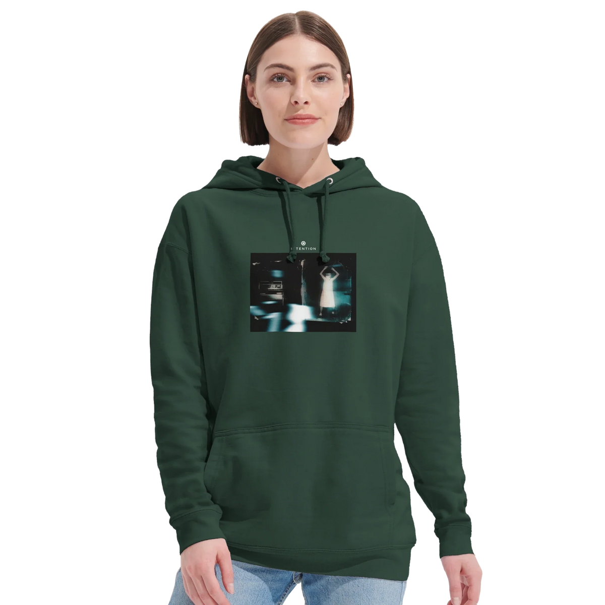 Abundance - "Vibe of Life" Hoodie Bottle Green 5