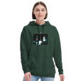 Abundance - "Vibe of Life" Hoodie Bottle Green 5