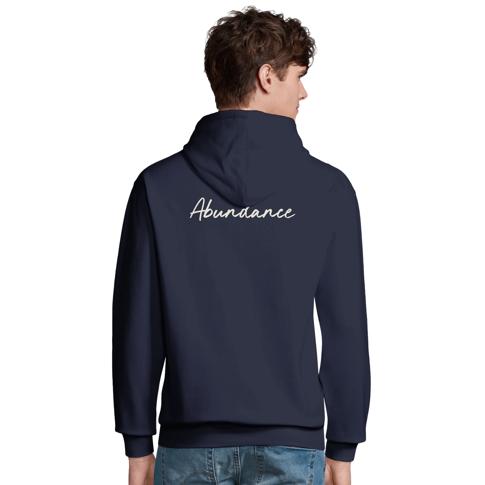 Abundance - "Vibe of Life" Hoodie French Navy 4