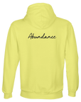 Abundance - "Vibe of Life" Hoodie Light Yellow 2