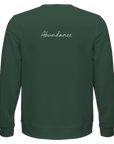 Abundance - "Vibe of Life" Sweatshirt Bottle Green XS 17