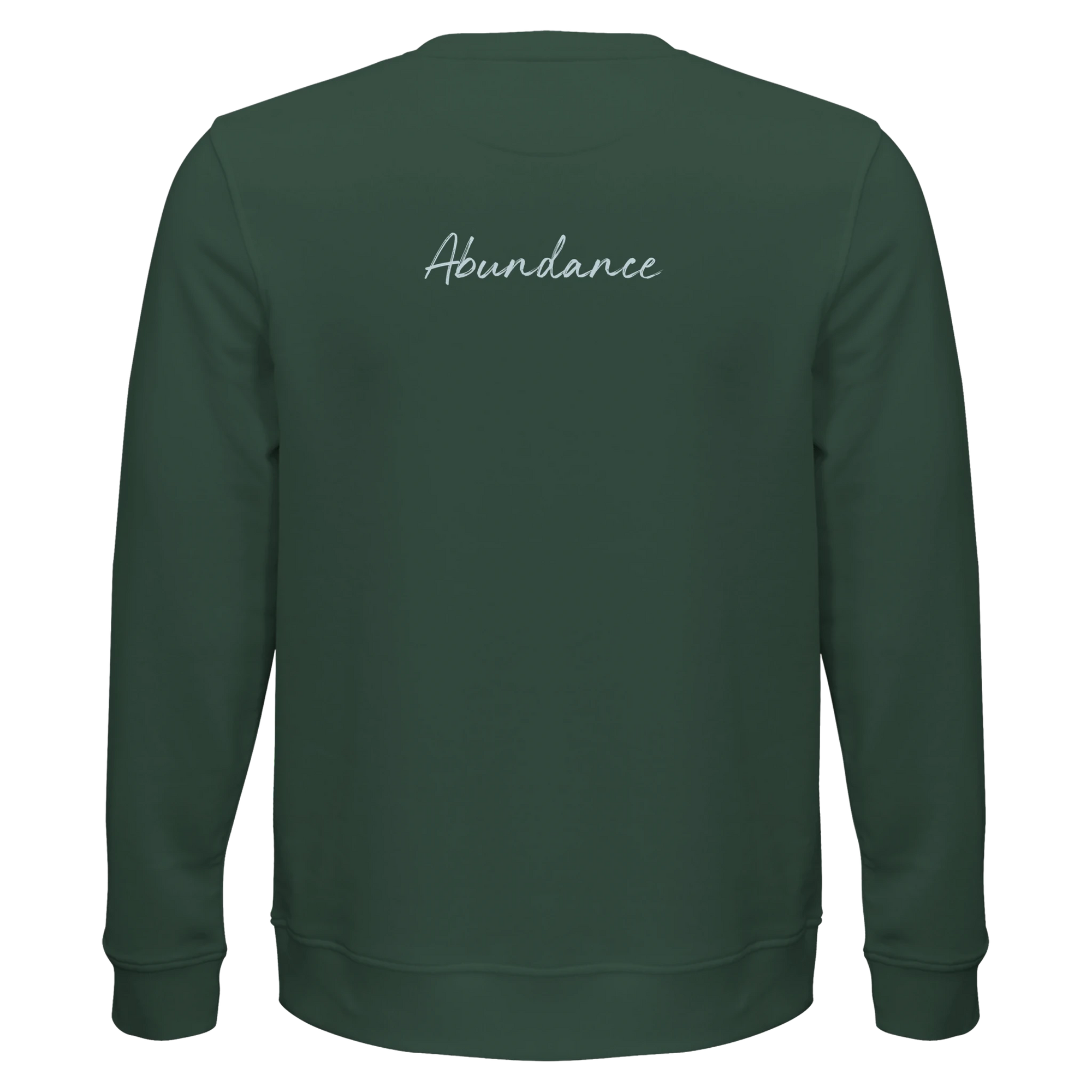 Abundance - "Vibe of Life" Sweatshirt Bottle Green XS 17