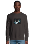 Abundance - "Vibe of Life" Sweatshirt deep charcoal grey XS 30