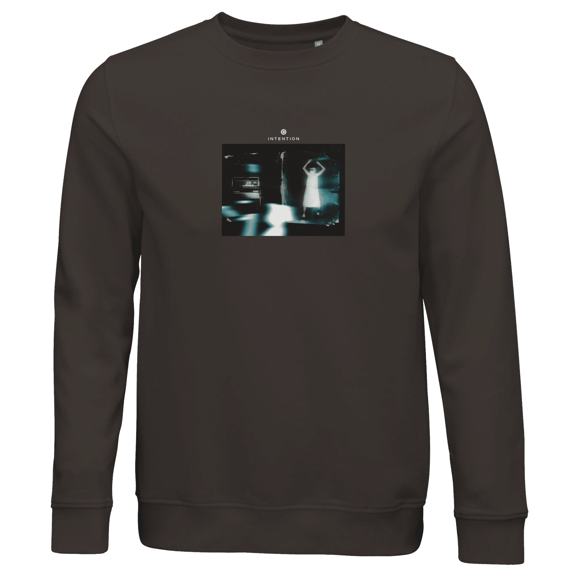 Abundance - "Vibe of Life" Sweatshirt deep charcoal grey XS 28