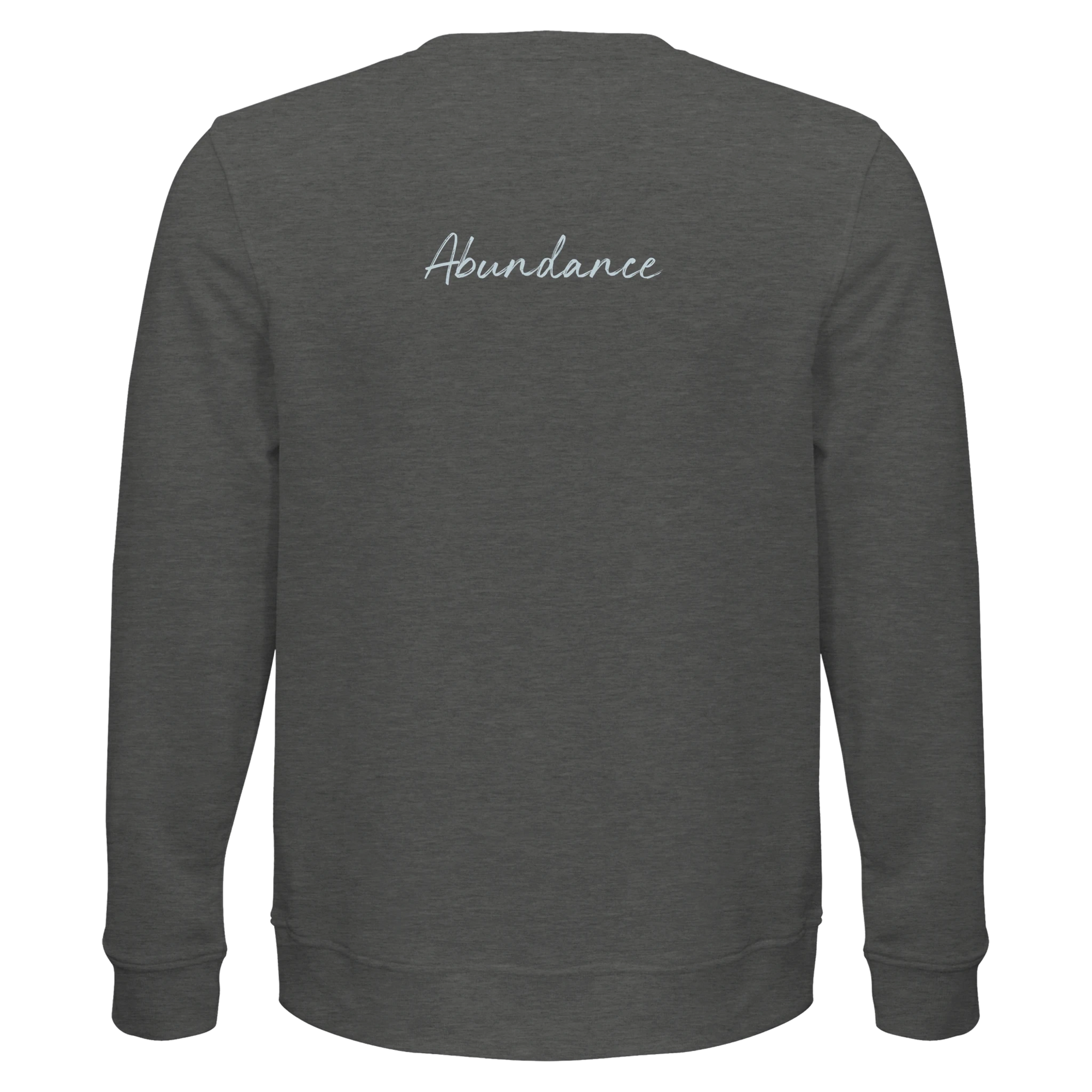 Abundance - "Vibe of Life" Sweatshirt Grey Melange XS 2