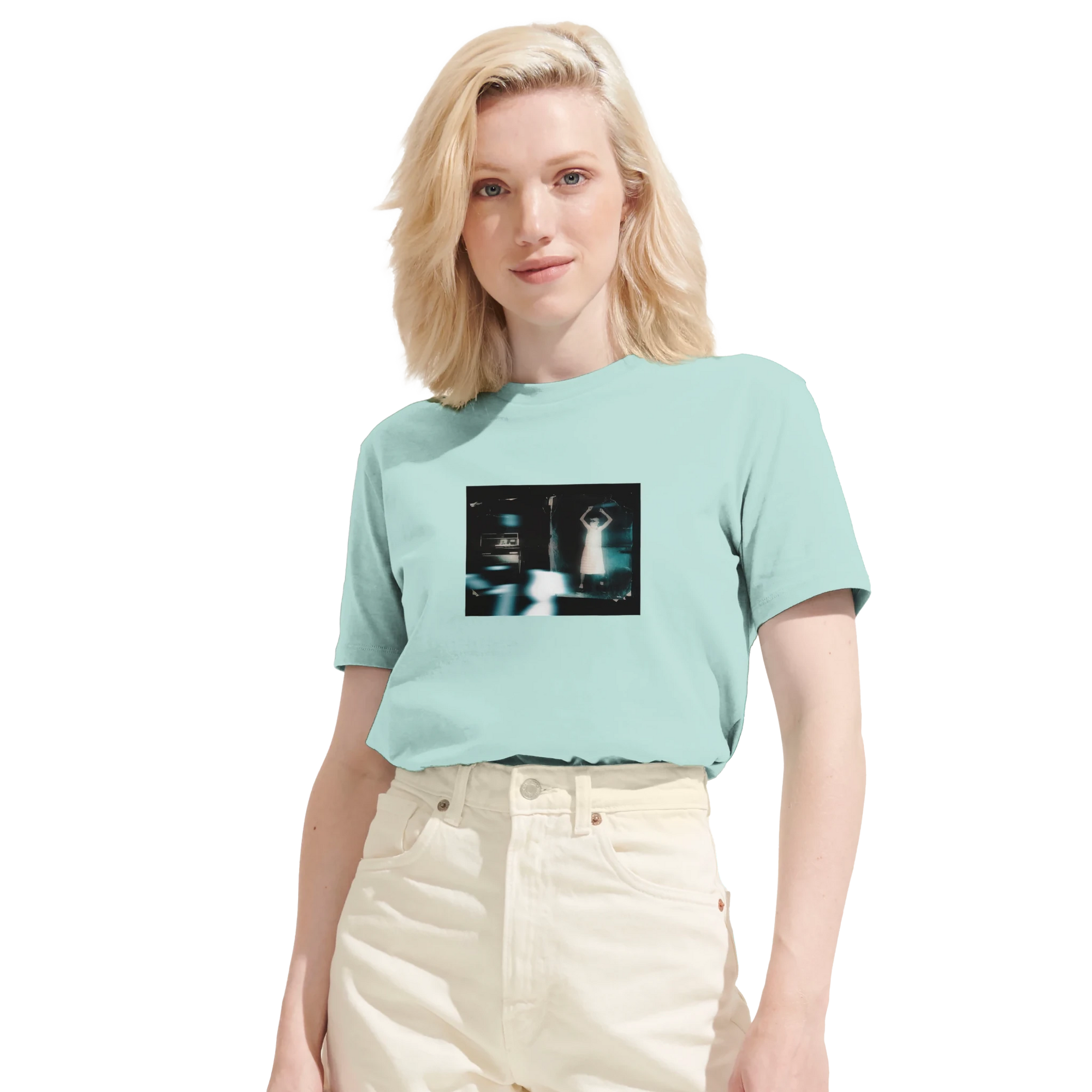 Abundance - "Vibe of Life" T-shirt arctic blue XS 63