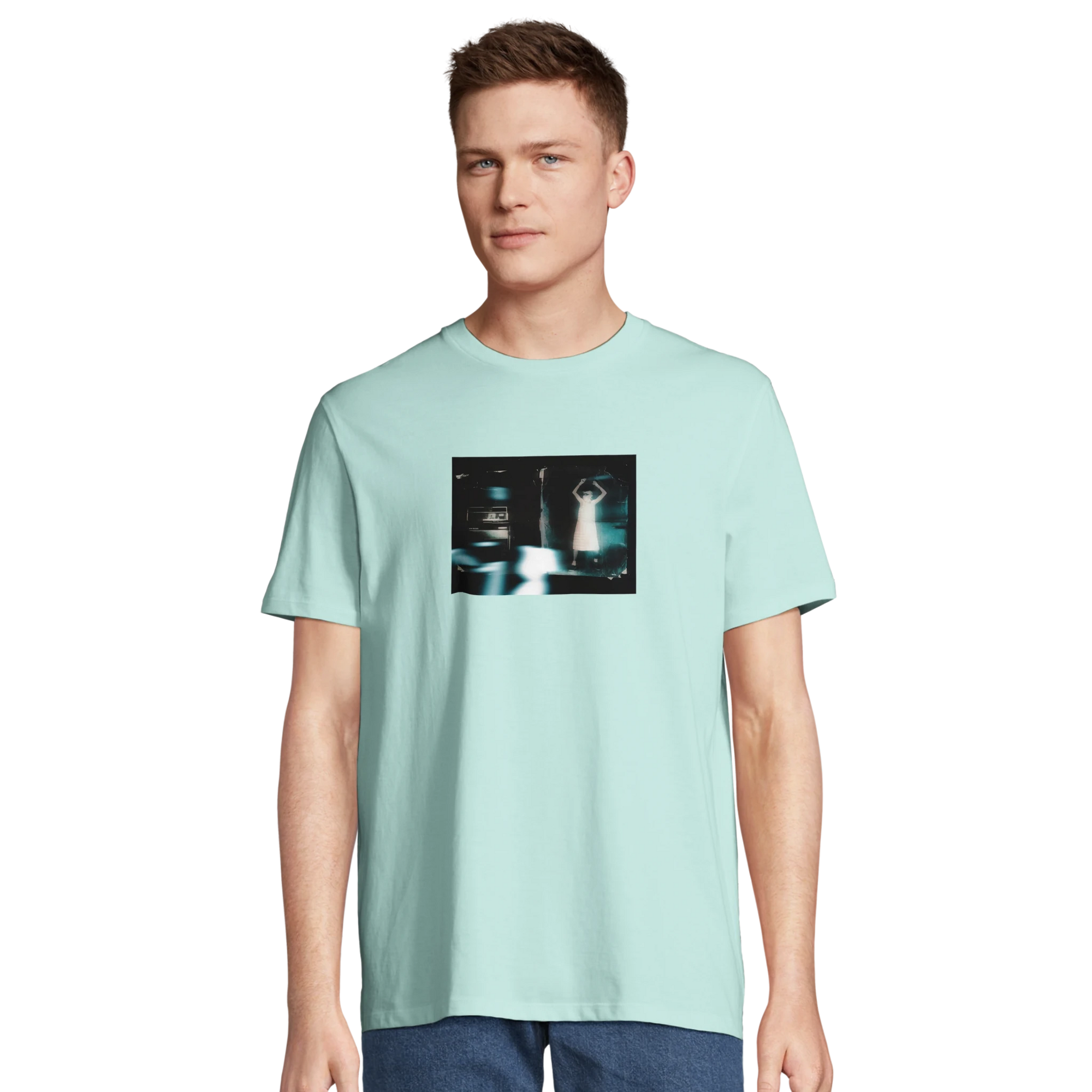 Abundance - "Vibe of Life" T-shirt arctic blue XS 61