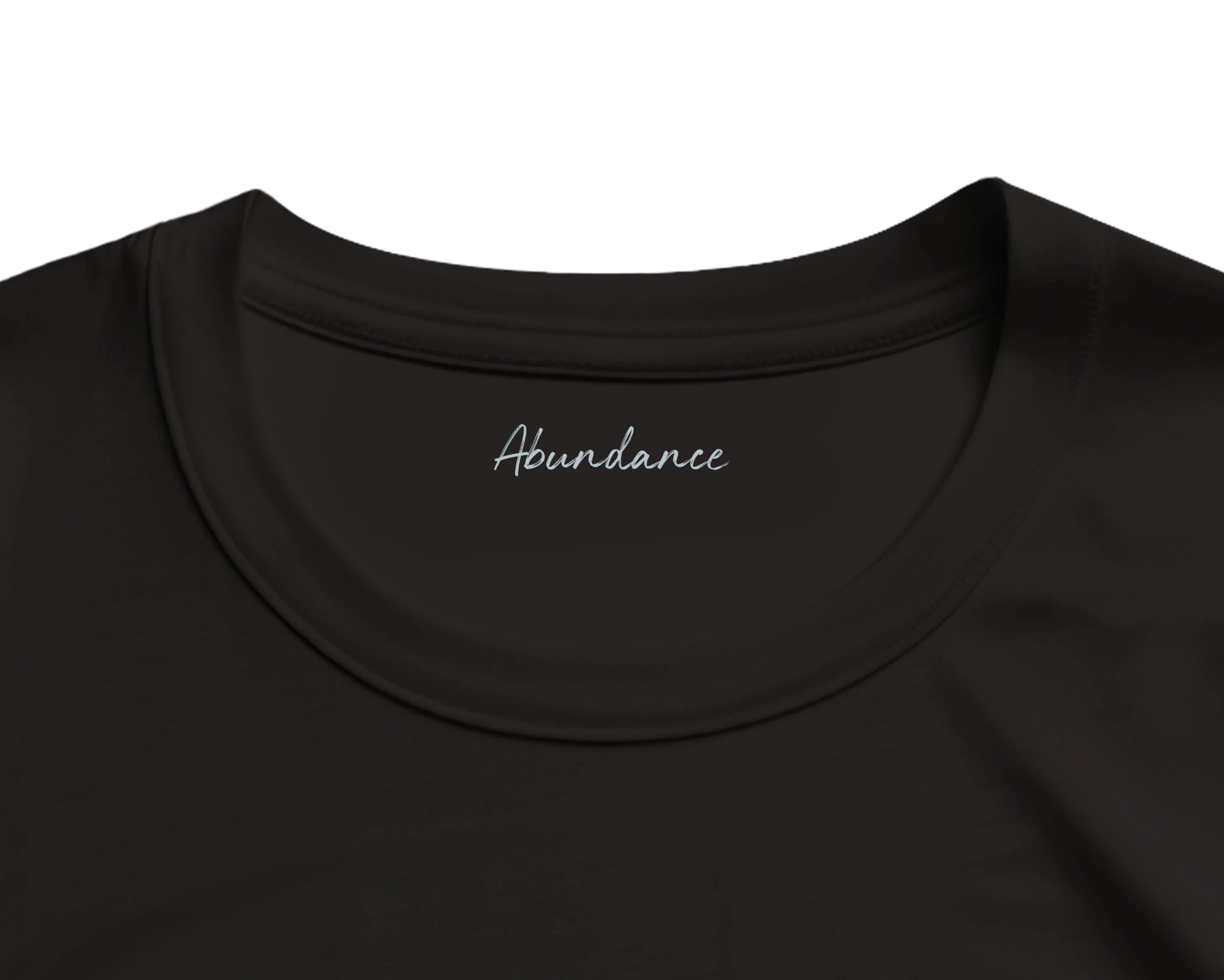 Abundance - "Vibe of Life" T-shirt Deep Black XS 25