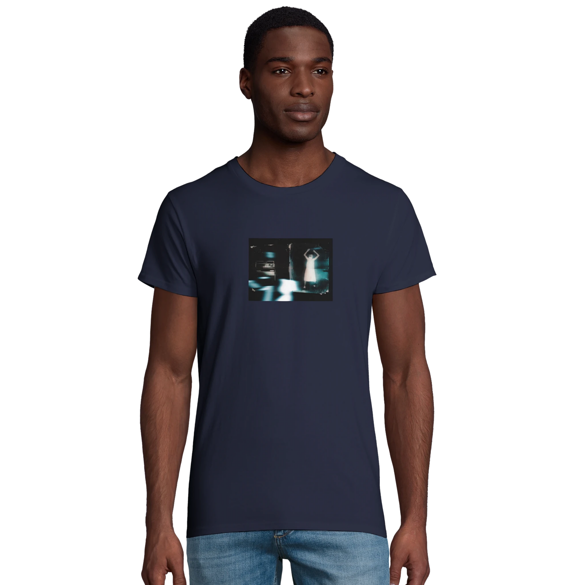 Abundance - "Vibe of Life" T-shirt French Navy XS 43