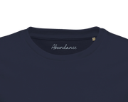 Abundance - "Vibe of Life" T-shirt French Navy XS 2
