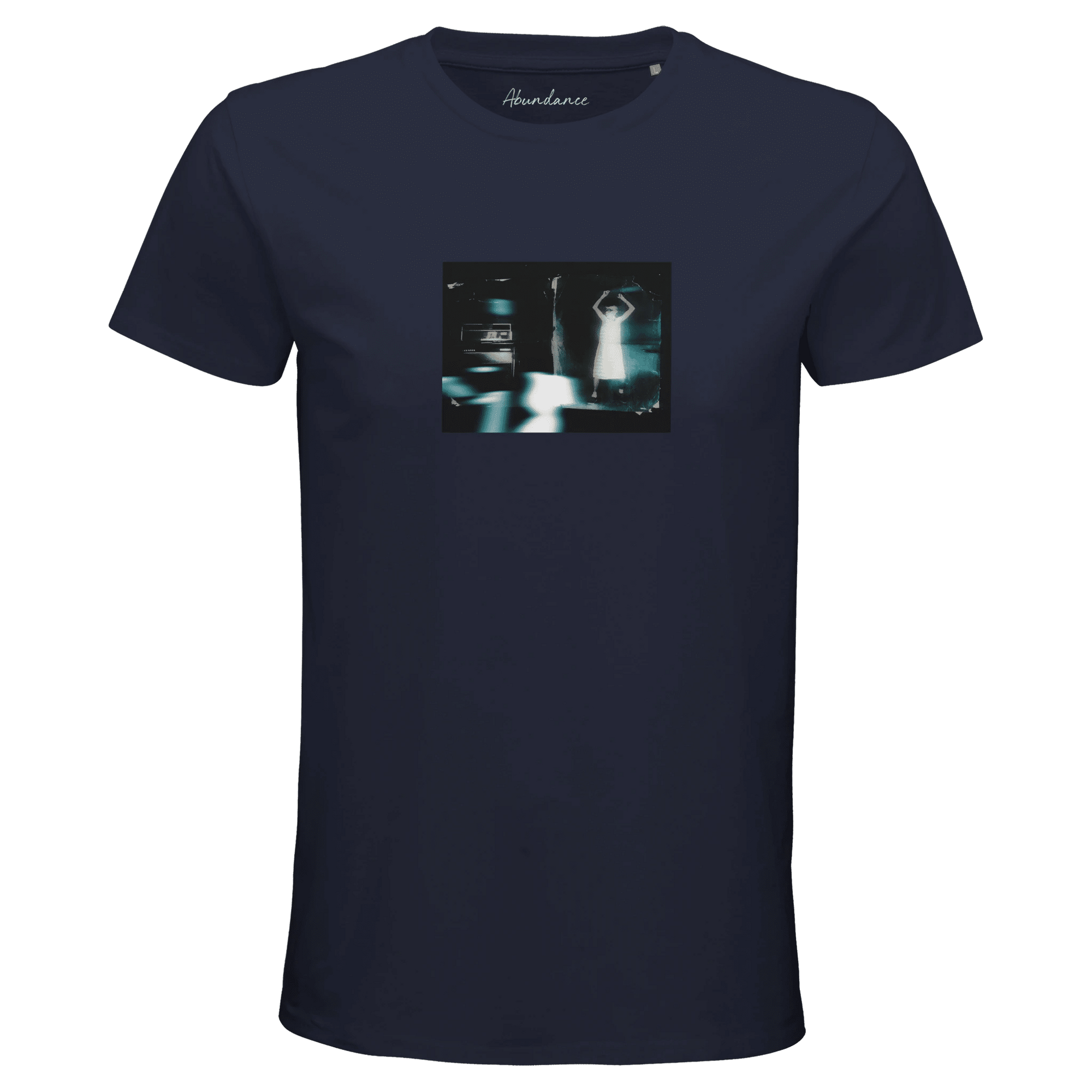 Abundance - "Vibe of Life" T-shirt French Navy XS 40