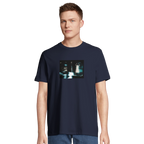 Abundance - "Vibe of Life" T-shirt French Navy XS 4