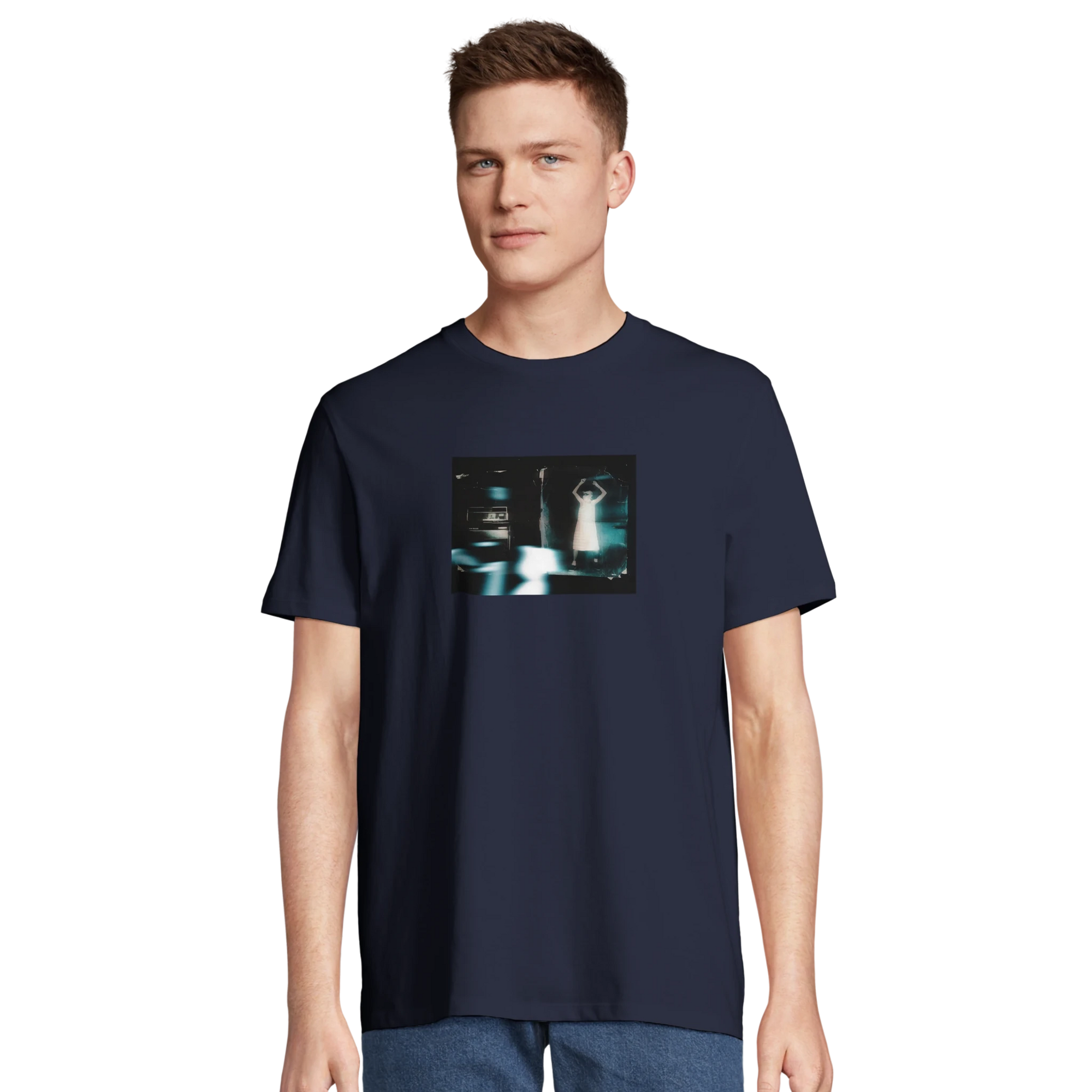 Abundance - "Vibe of Life" T-shirt French Navy XS 73