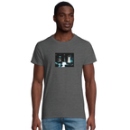Abundance - "Vibe of Life" T-shirt Grey Melange XS 4