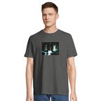 Abundance - "Vibe of Life" T-shirt Grey Melange XS 4