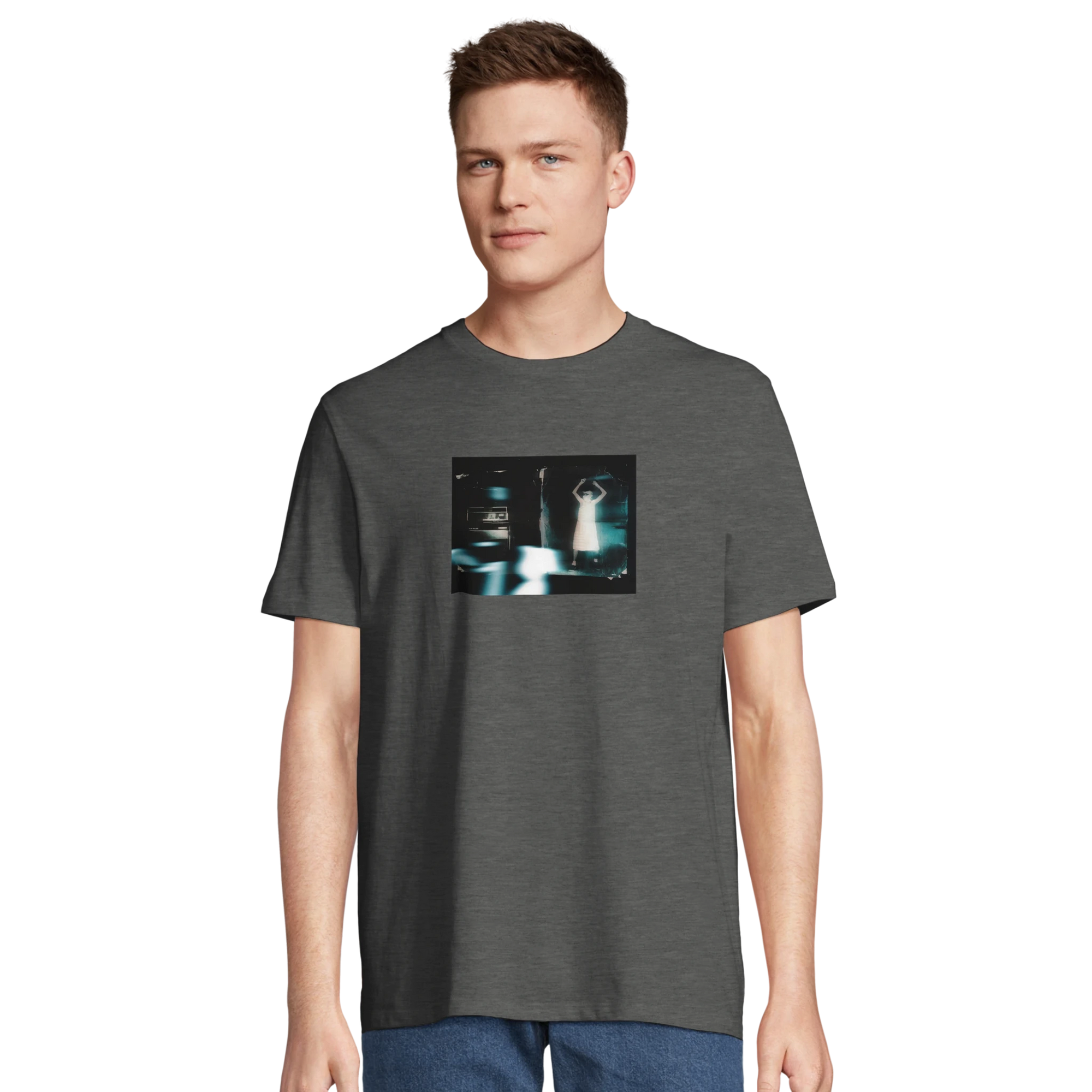 Abundance - "Vibe of Life" T-shirt Grey Melange XS 43