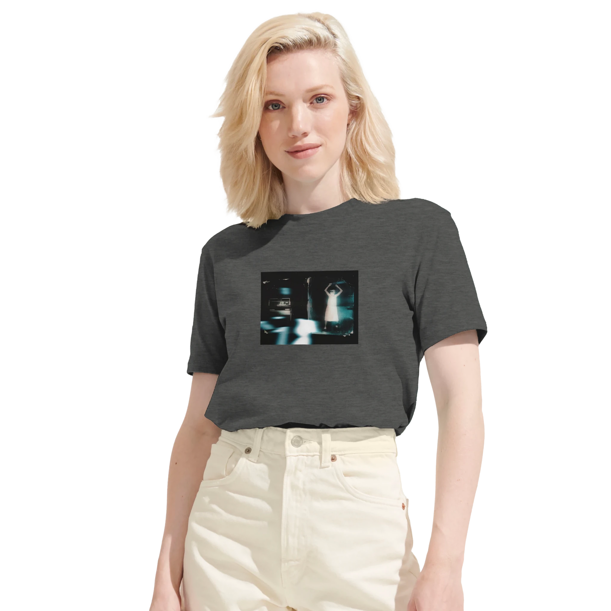 Abundance - "Vibe of Life" T-shirt Grey Melange XS 45