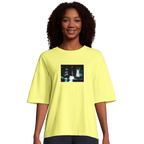 Abundance - "Vibe of Life" T-shirt Light Yellow XS 4