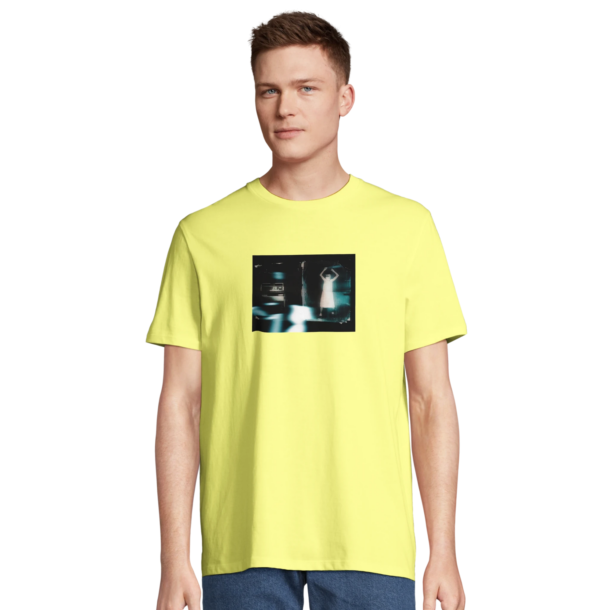 Abundance - "Vibe of Life" T-shirt Light Yellow XS 31