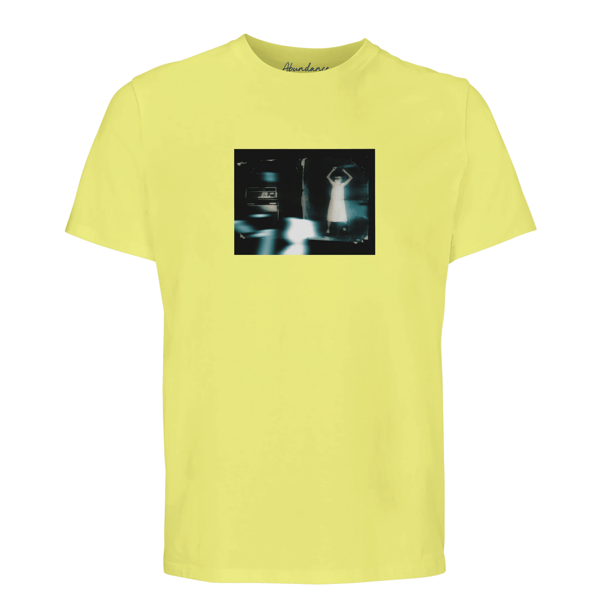 Abundance - "Vibe of Life" T-shirt Light Yellow XS 28