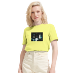 Abundance - "Vibe of Life" T-shirt Light Yellow XS 6