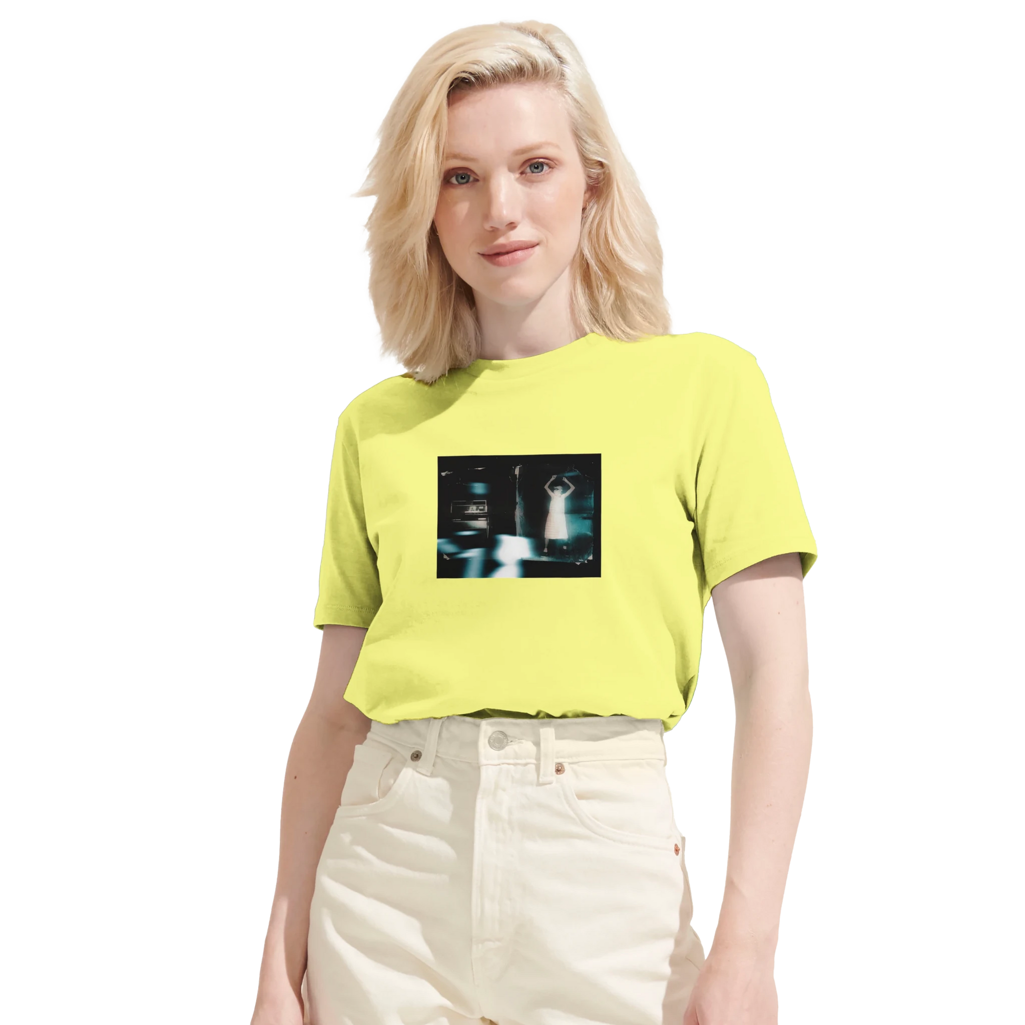 Abundance - "Vibe of Life" T-shirt Light Yellow XS 33