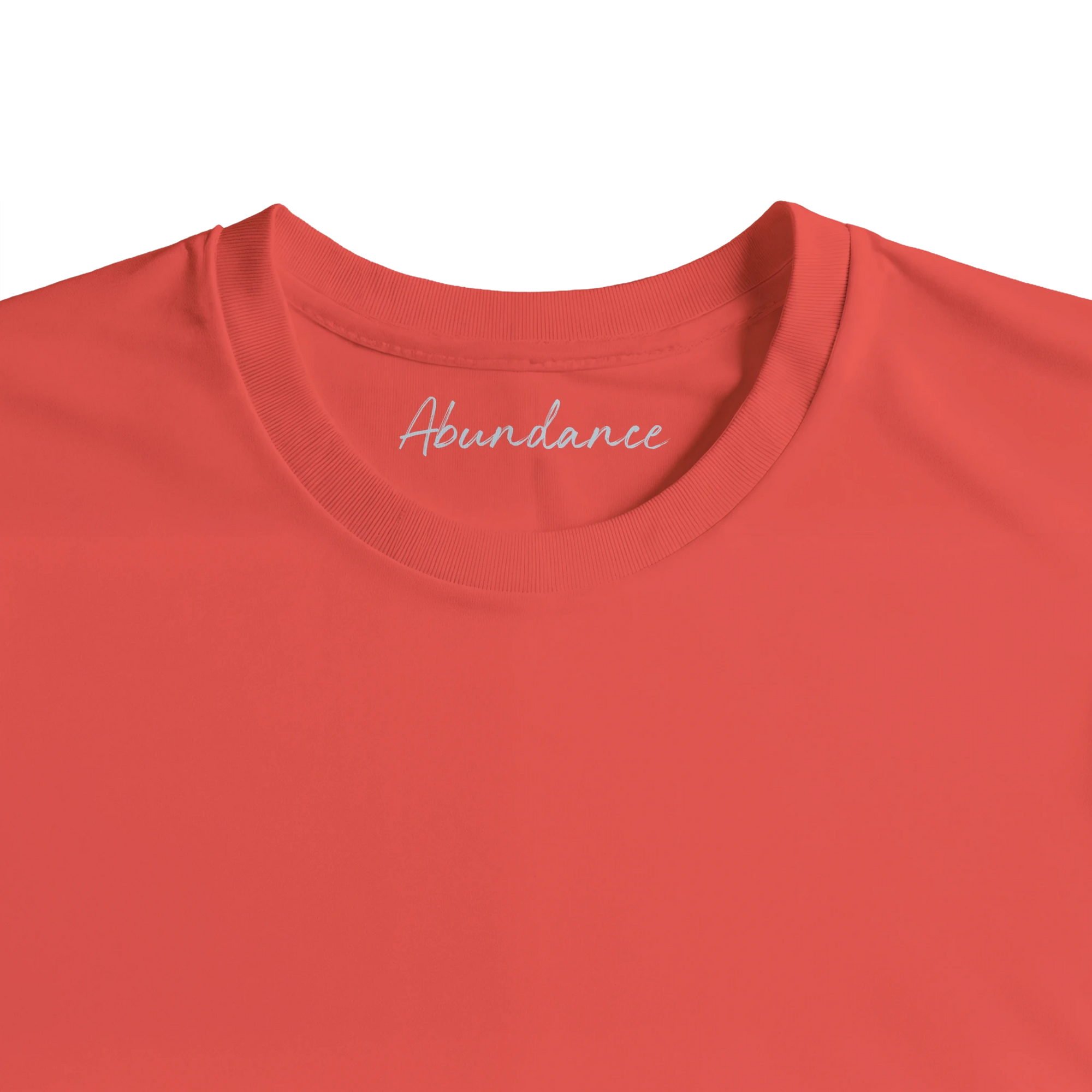 Abundance - "Vibe of Life" T-shirt pop orange XS 17