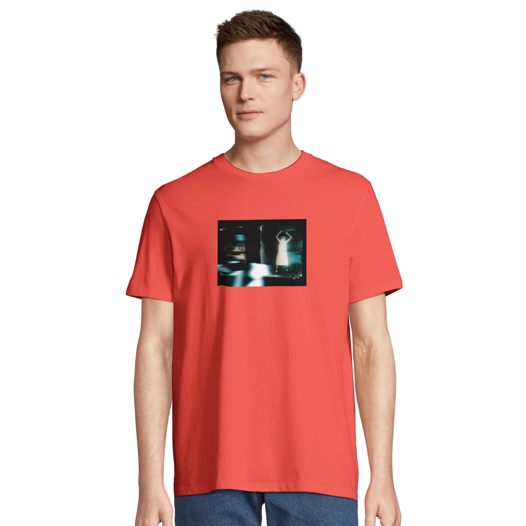 Abundance - "Vibe of Life" T-shirt pop orange XS 19