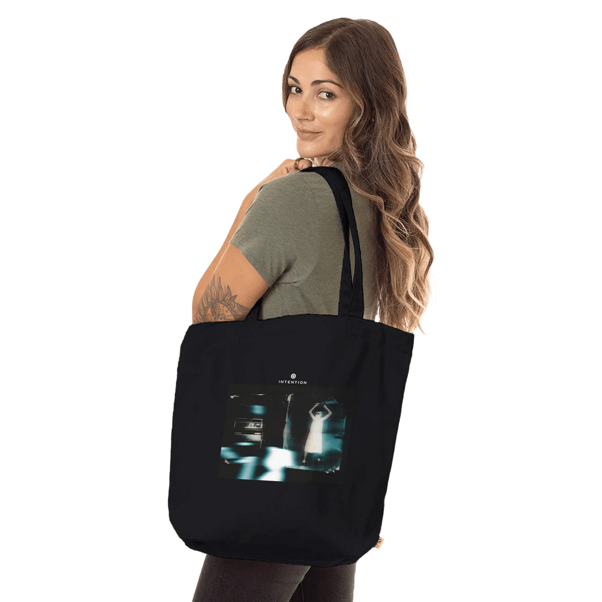 Abundance - "Vibe Of Life" Tote Bag Black 4