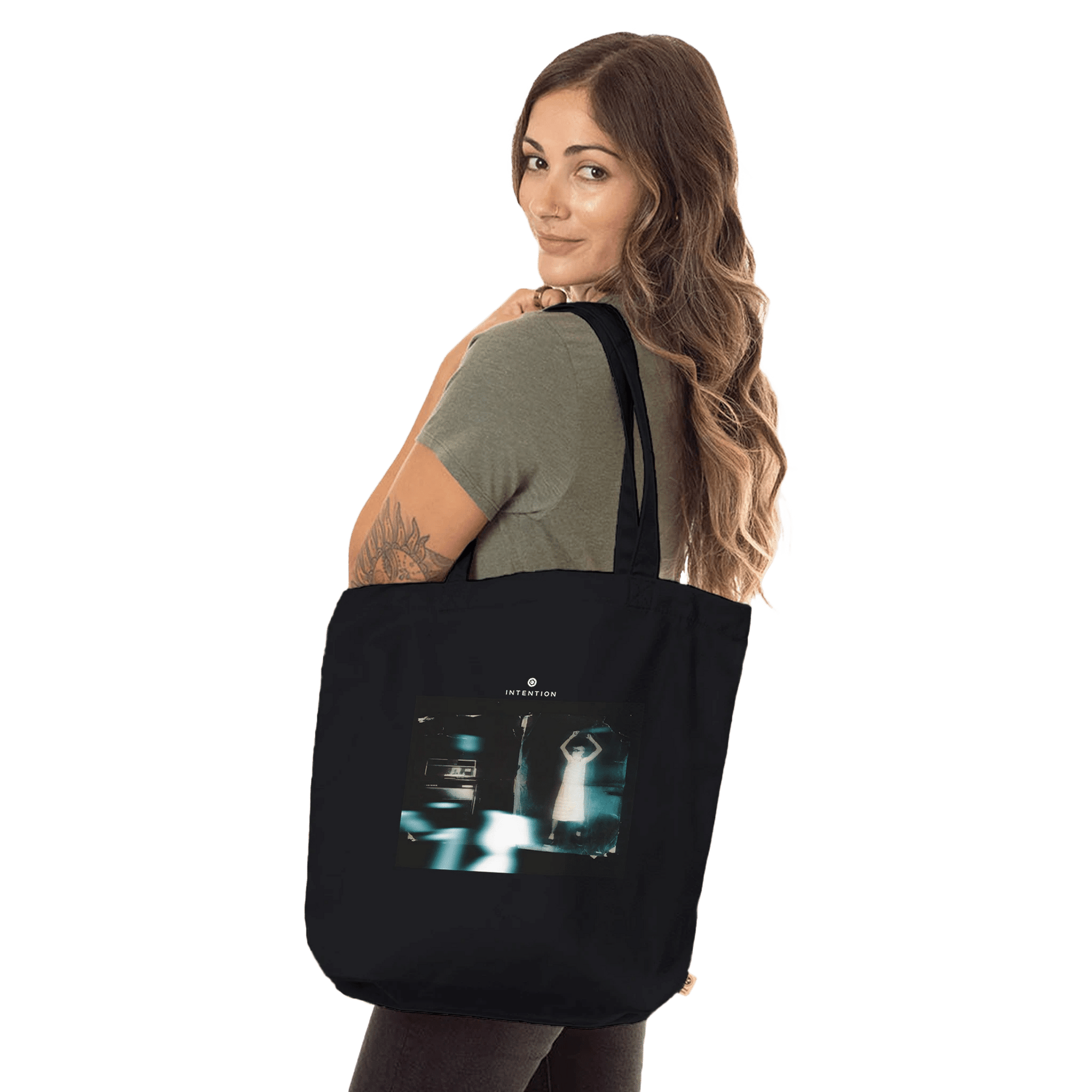 Abundance - "Vibe Of Life" Tote Bag Black 4