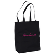 Abundance - "Vibe Of Life" Tote Bag Black 3