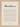 Abundance Word of Intention Framed print 21x29.7 cm / 8x12" Wood frame Linen paper