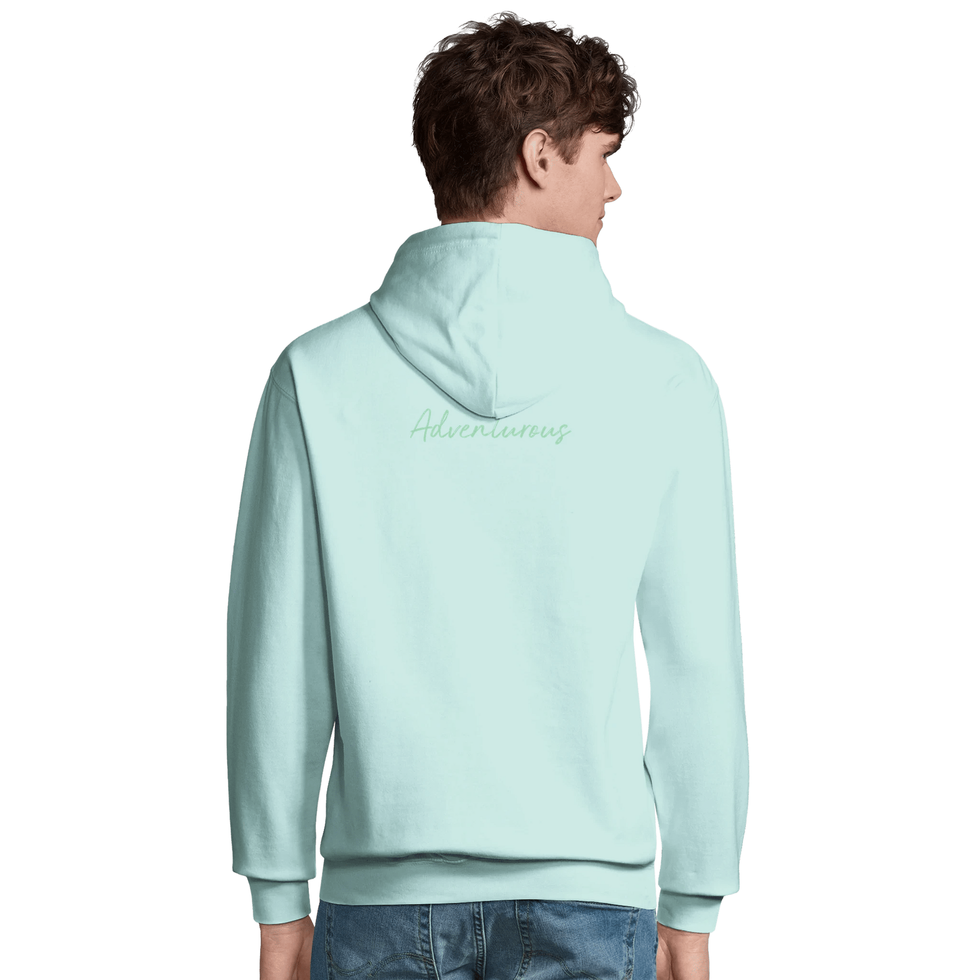 Adventurous - "Dancing in Colours" Hoodie arctic blue XS 7