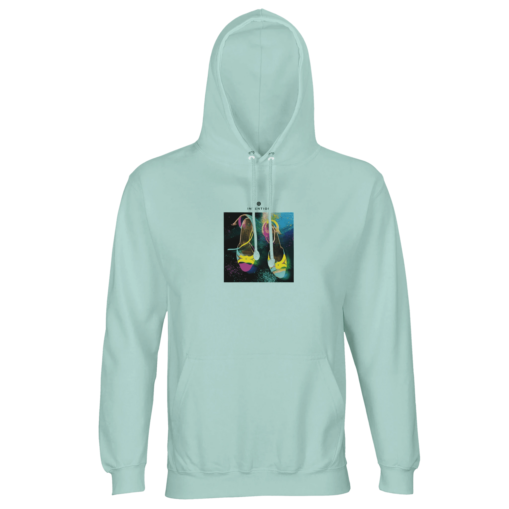 Adventurous - "Dancing in Colours" Hoodie arctic blue XS 1