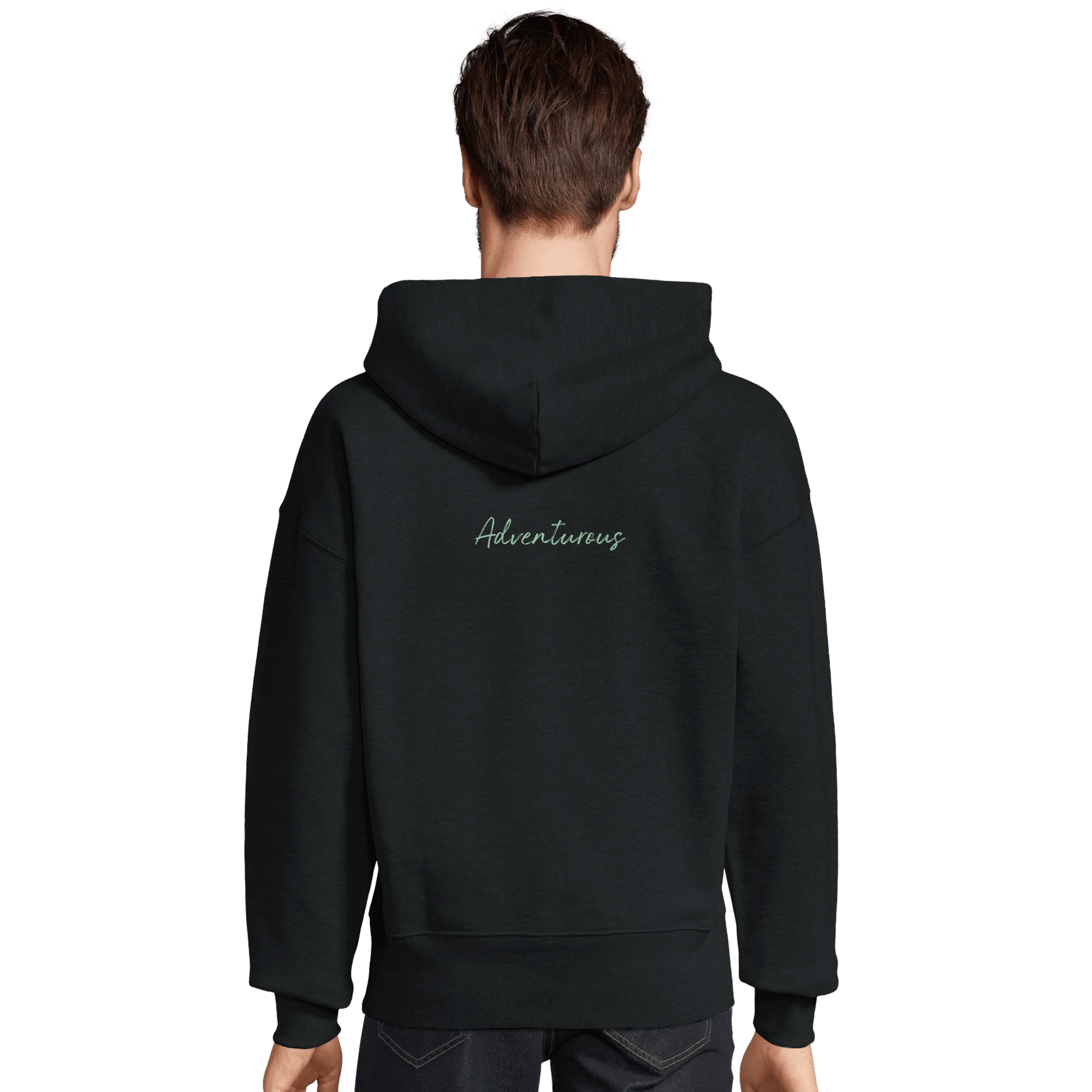 Adventurous - "Dancing in Colours" Hoodie Black XS 7