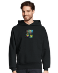 Adventurous - "Dancing in Colours" Hoodie Black XS 6