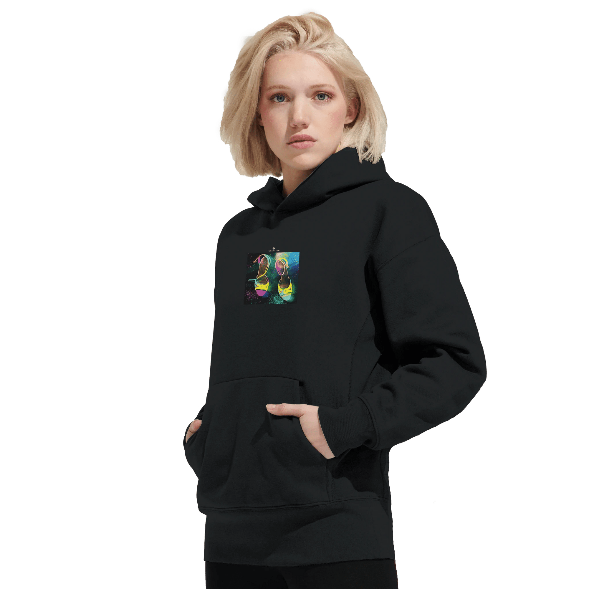 Adventurous - "Dancing in Colours" Hoodie Black XS 8
