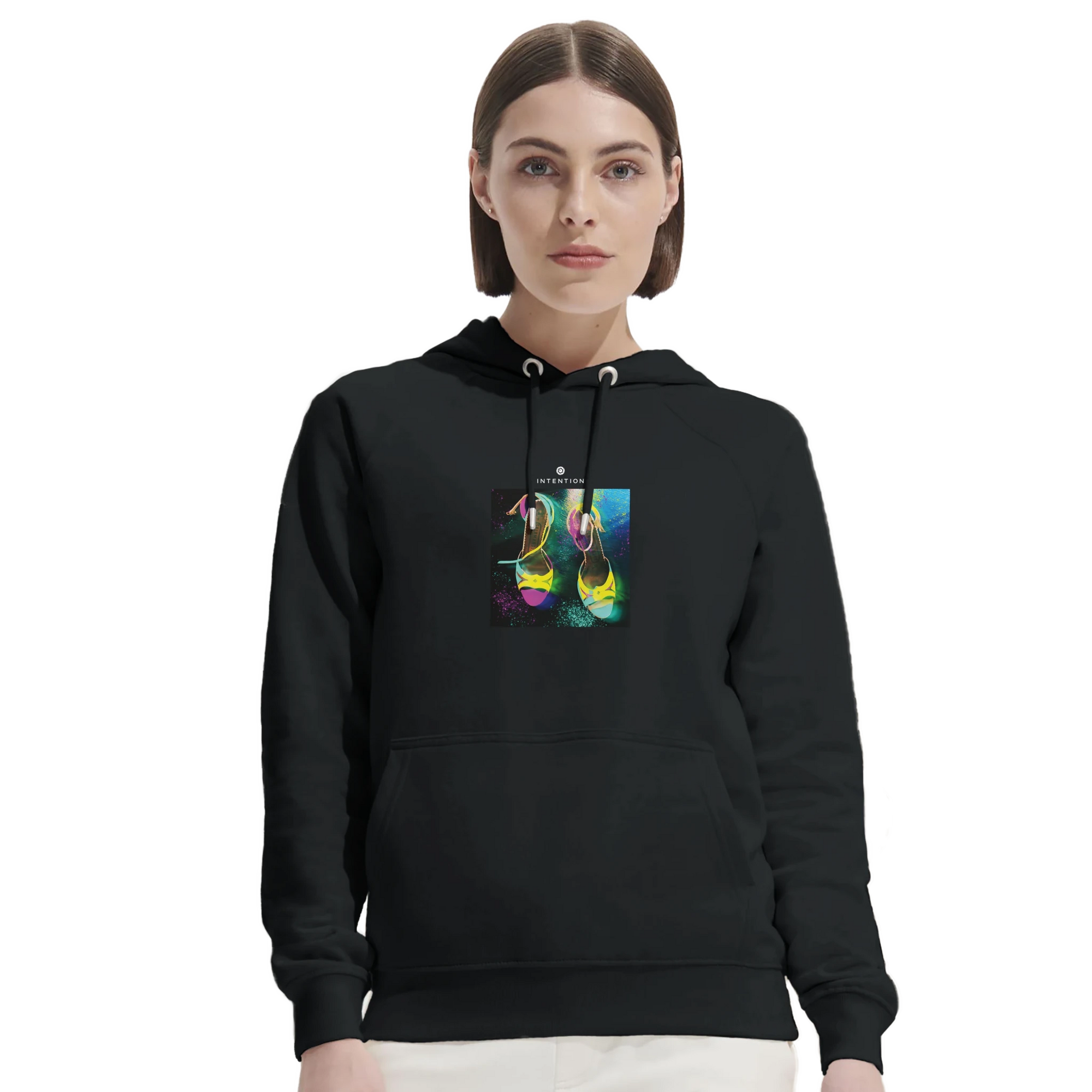 Adventurous - "Dancing in Colours" Hoodie Black XS 28