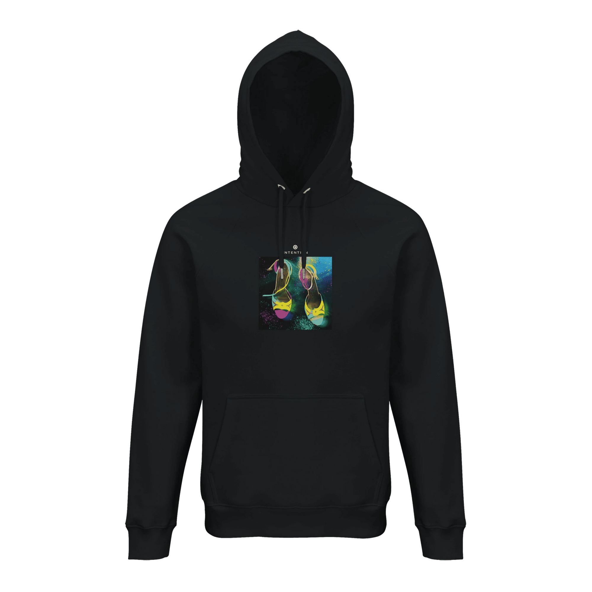 Adventurous - "Dancing in Colours" Hoodie Black XS 24