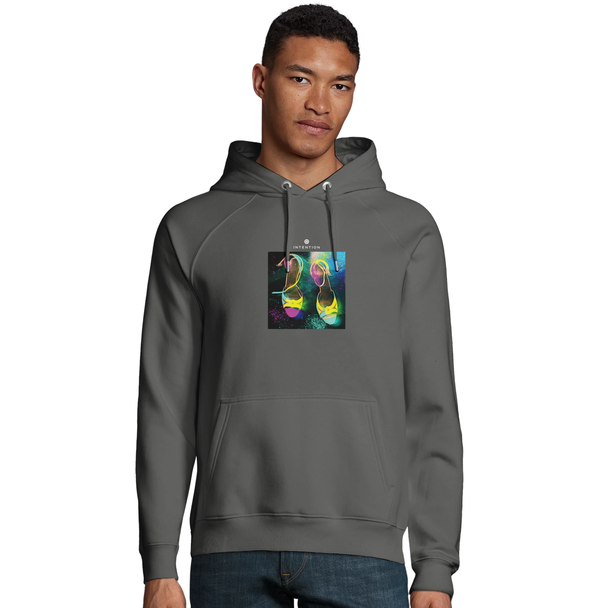 Adventurous - "Dancing in Colours" Hoodie charcoal melange XS 31