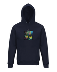 Adventurous - "Dancing in Colours" Hoodie French Navy XS 19